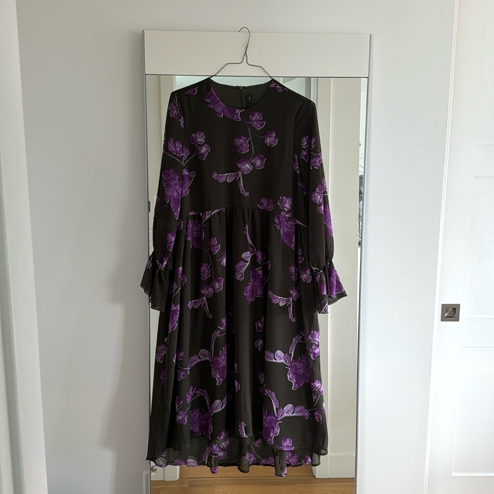 Danish design YAS long sleeved dress size L